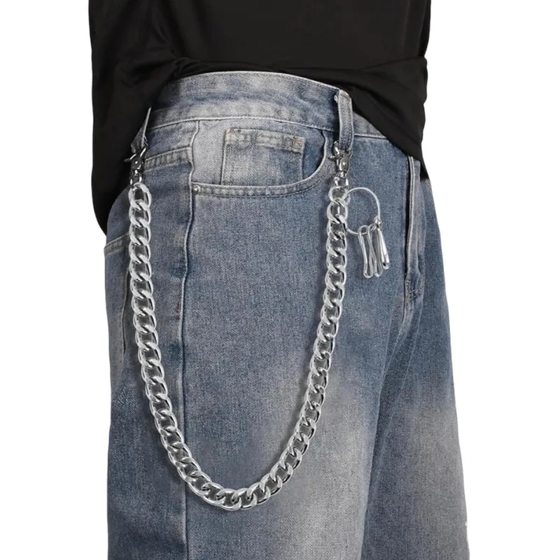 Men'S Accessories For Jeans - Harajuku Tarzı Sokak Hip-Hop Kot Cüzdan