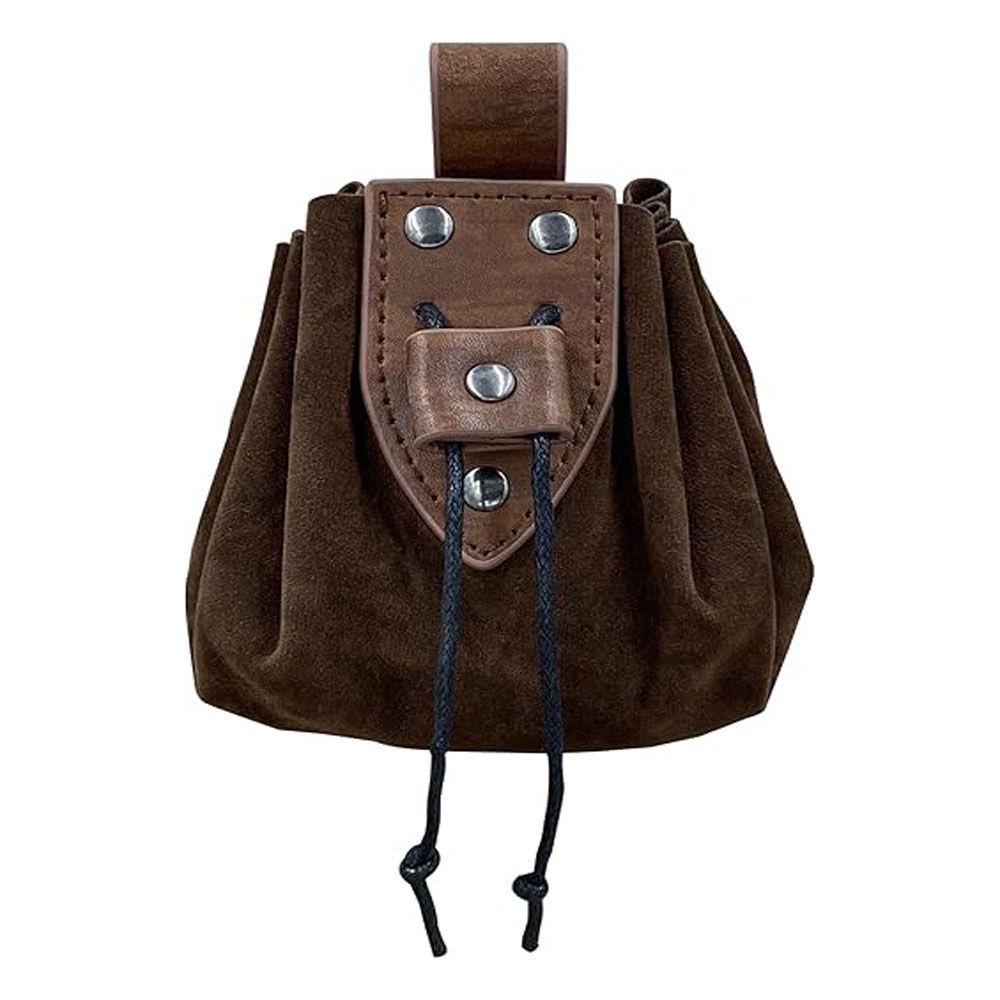 Mens Accessories Style - Viking Tarzı Ortaçağ Çantası Deri Kemer