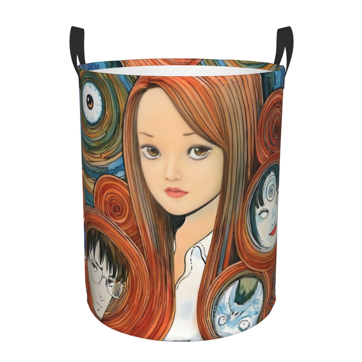 Men Accessories Hamper - Japonya Junji Ito Korku Anime Çamaşır