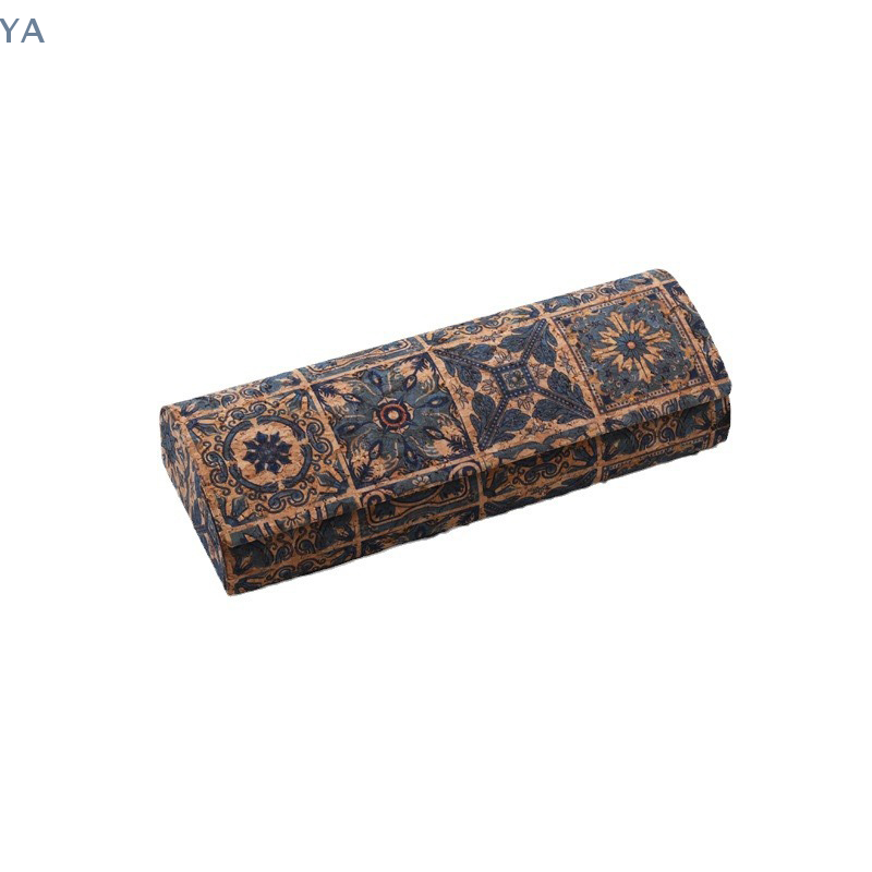 Men Accessories To Look Good - [Y]Doğal Mantar Gözlük Kutusu Sert Kabuklu
