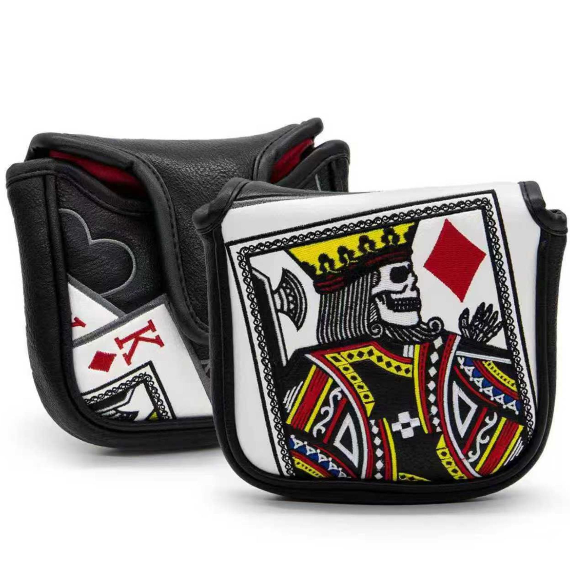 Men Accessories Style - King Of Hearts İşlemeli Tokmak Putter,