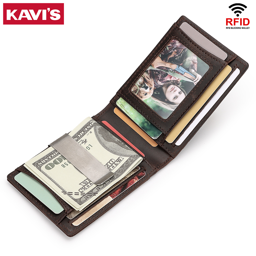 Money Clip Slim - KAVIS Para Klip Cüzdan Erkekler için