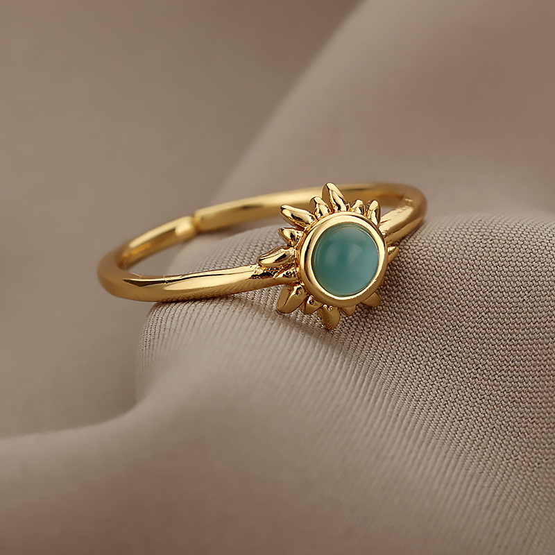 Men'S Accessories Best - Kadınlar için Vintage Opal yüzükler adam