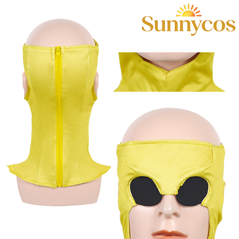 Men'S Yellow Accessories - Mark Grayson Maskesi Cosplay Erkekler Şapkalar