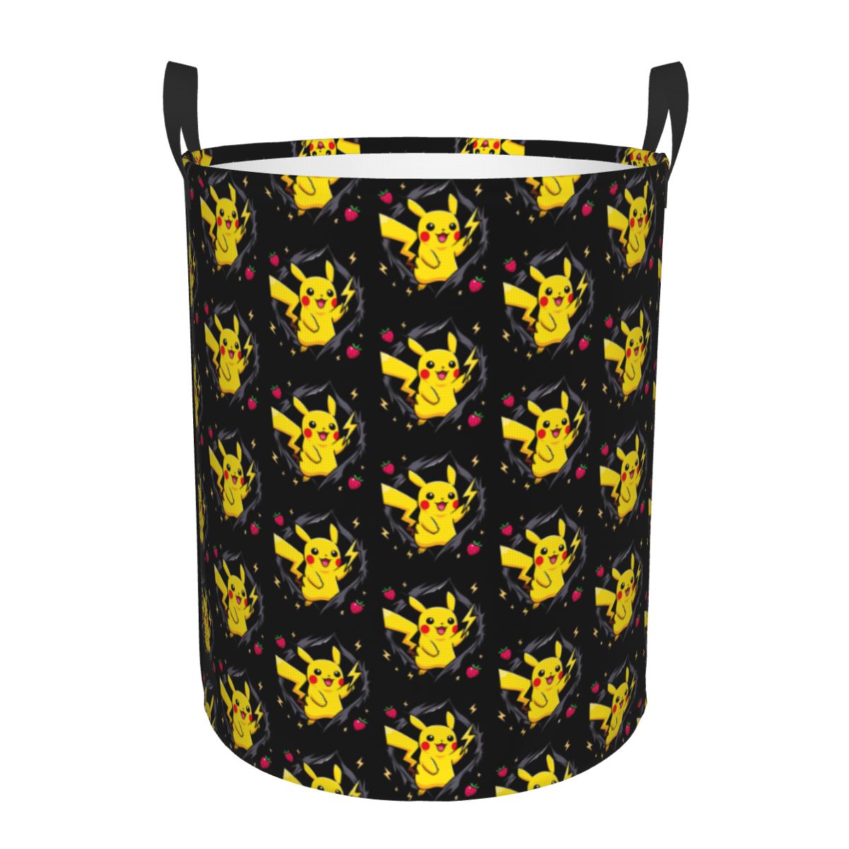 Men Accessories Hamper - Pikachu Pokemon Karikatür Çamaşır Sepeti Büyük