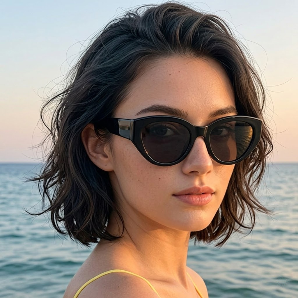Sunglasses Polarized Men - Kadın Erkek Klasik Kedi Gözü Polarize