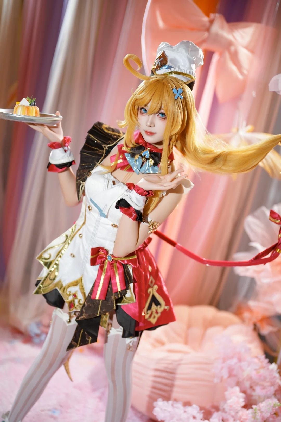 Men Accessories Style - Escoffier Cosplay Resmi Üniforma Peruk Ayakkabı