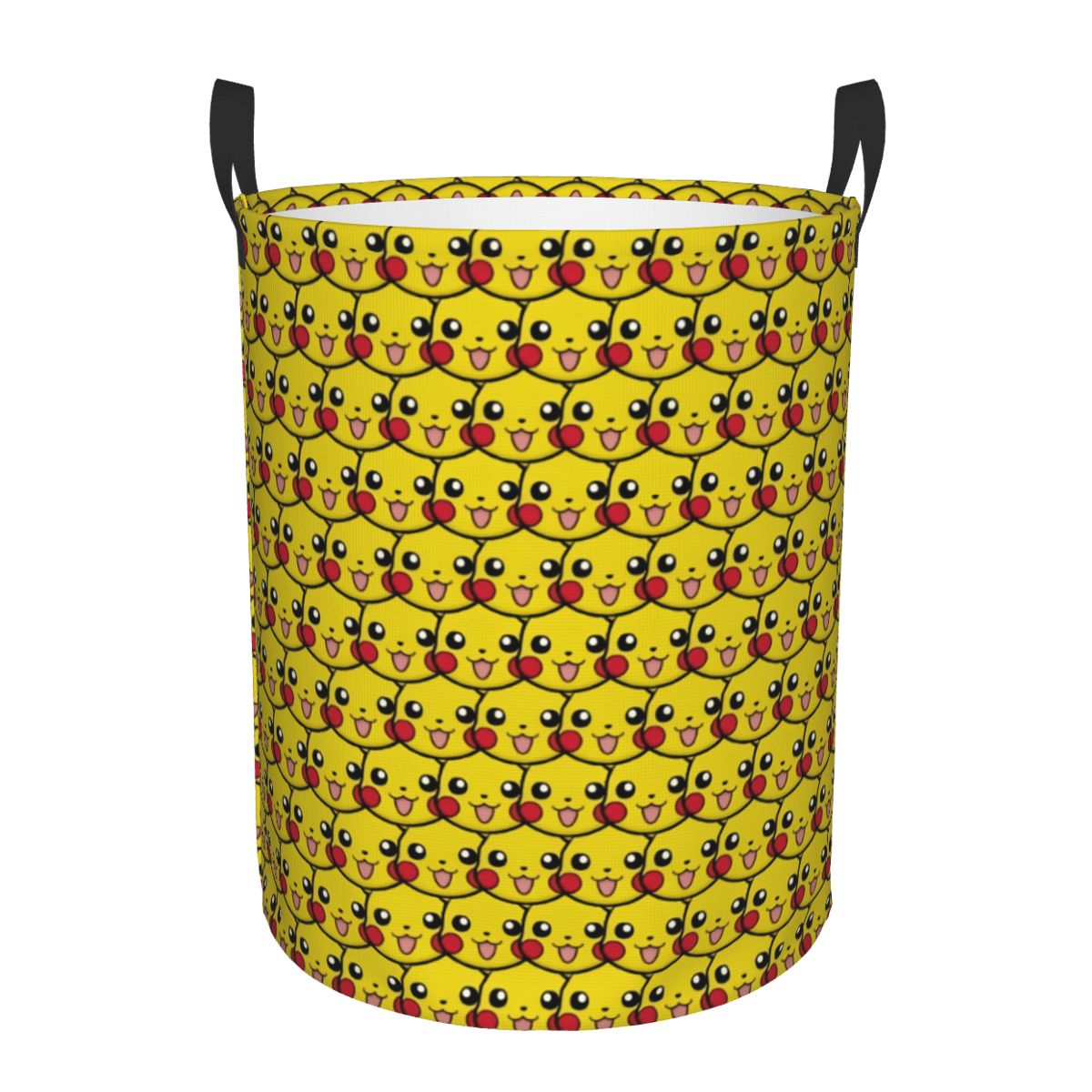 Men Accessories Hamper - Pikachu Dikişsiz Desen Pokemon Çamaşır Sepeti