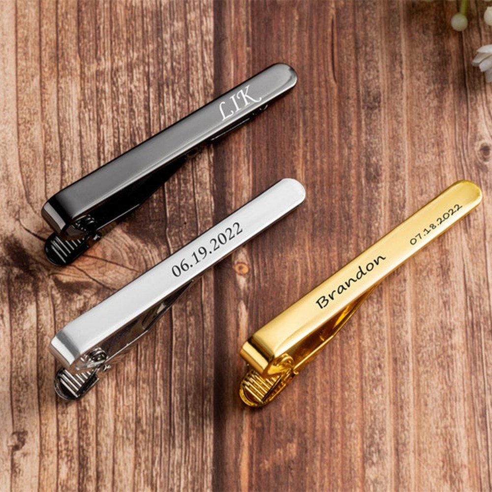 Men'S Accessories Best - Kişiselleştirilmiş Özel Logo Adı Kravat Pin