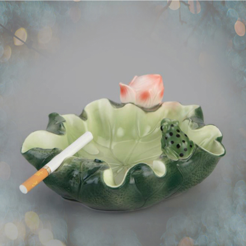 Men'S Accessories Tray - Erkekler için Seramik Lotus Küllük, Avrupa