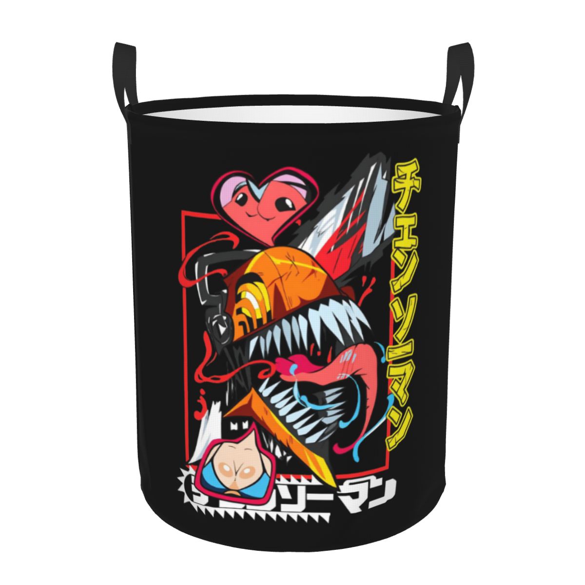 Men Accessories Hamper - Pochita Chainsaw Man Denji Çamaşır Sepeti