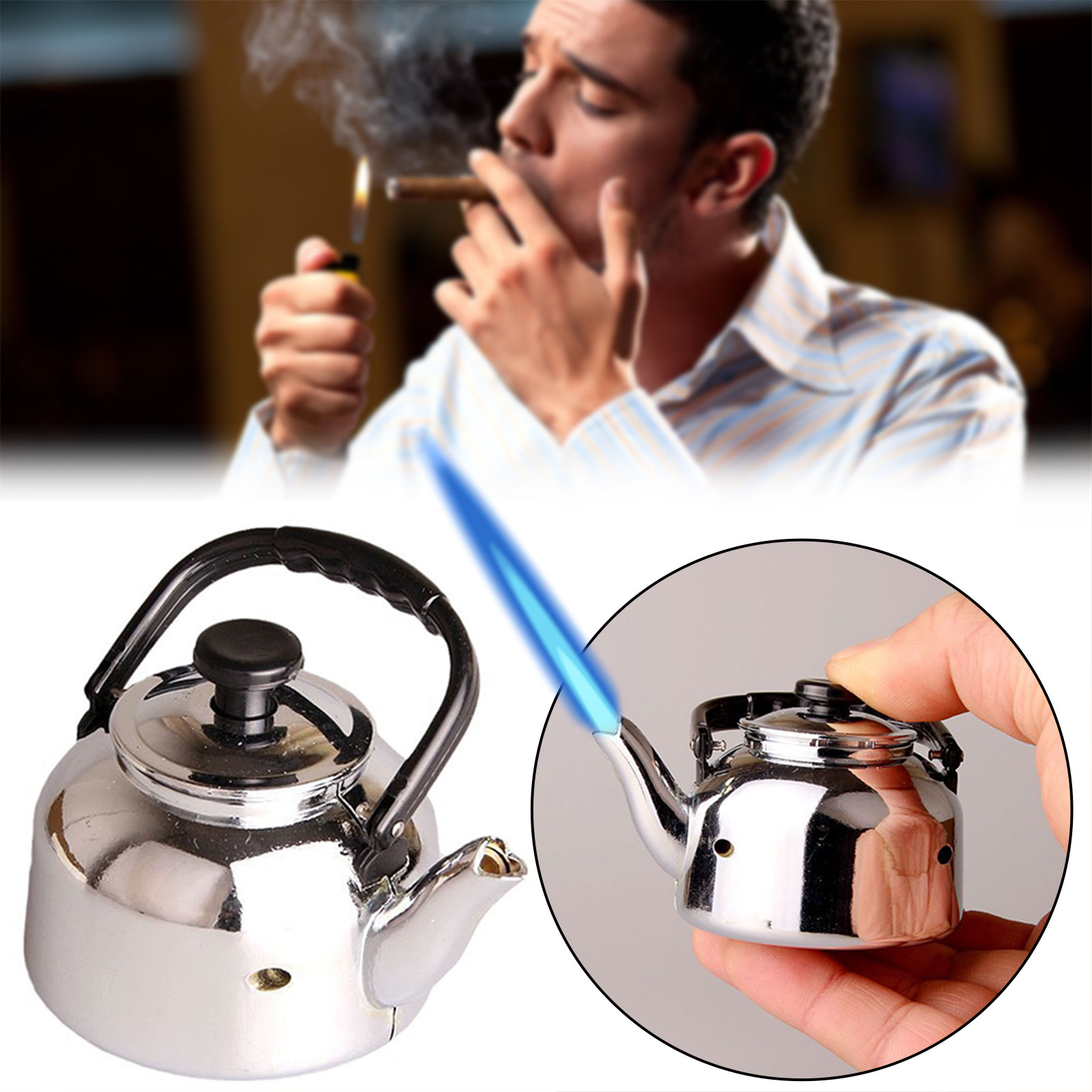 Havalı Çaydanlık Şeklinde Çakm - Men Accessories Unique incelemesi ve fiyatı