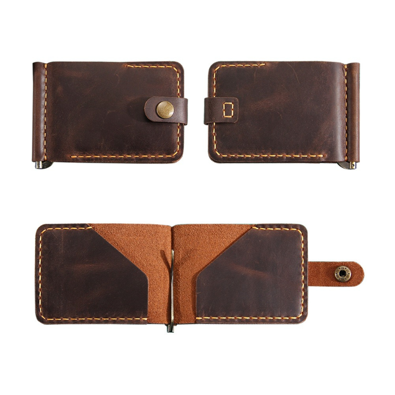 Crazy Horse Deri Para Klipsi C - Money Clip Slim incelemesi ve fiyatı