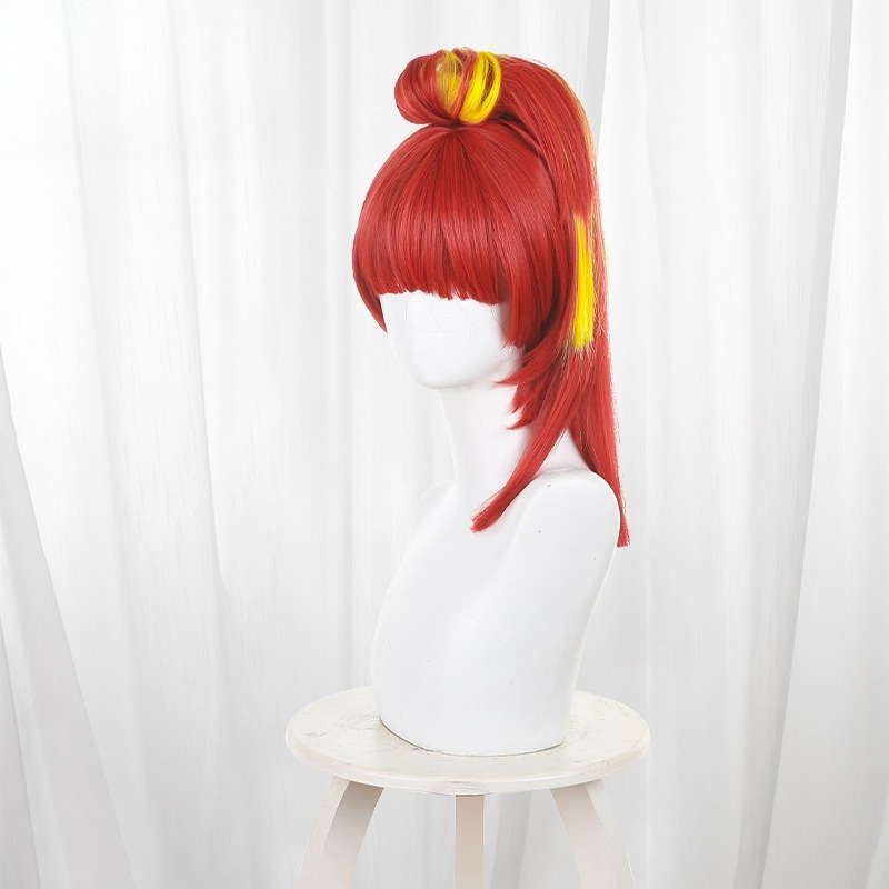 Anime Gnosia SQ Cosplay Peruk  - Men'S Yellow Accessories incelemesi ve fiyatı