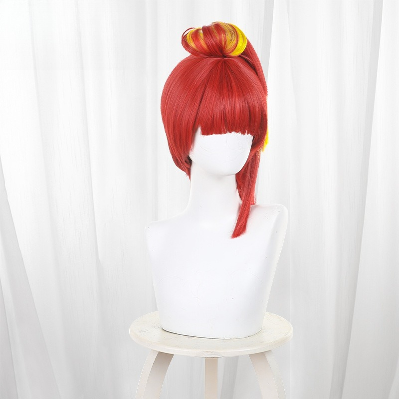 Anime Gnosia SQ Cosplay Peruk  - Men'S Yellow Accessories incelemesi ve fiyatı