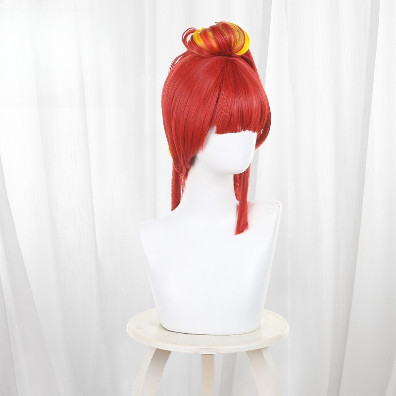 Anime Gnosia SQ Cosplay Peruk  - Men'S Yellow Accessories incelemesi ve fiyatı