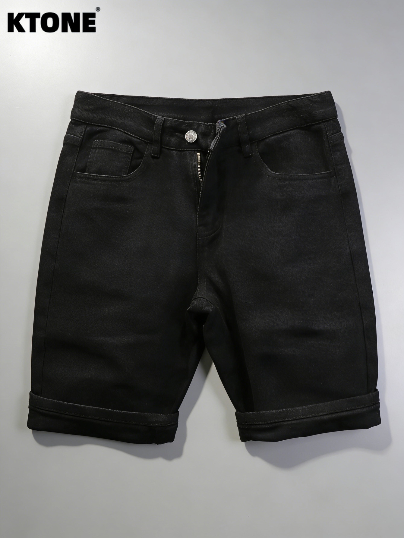 Düz Siyah Kot Şort Erkekler İç - Men'S Accessories For Jeans incelemesi ve fiyatı