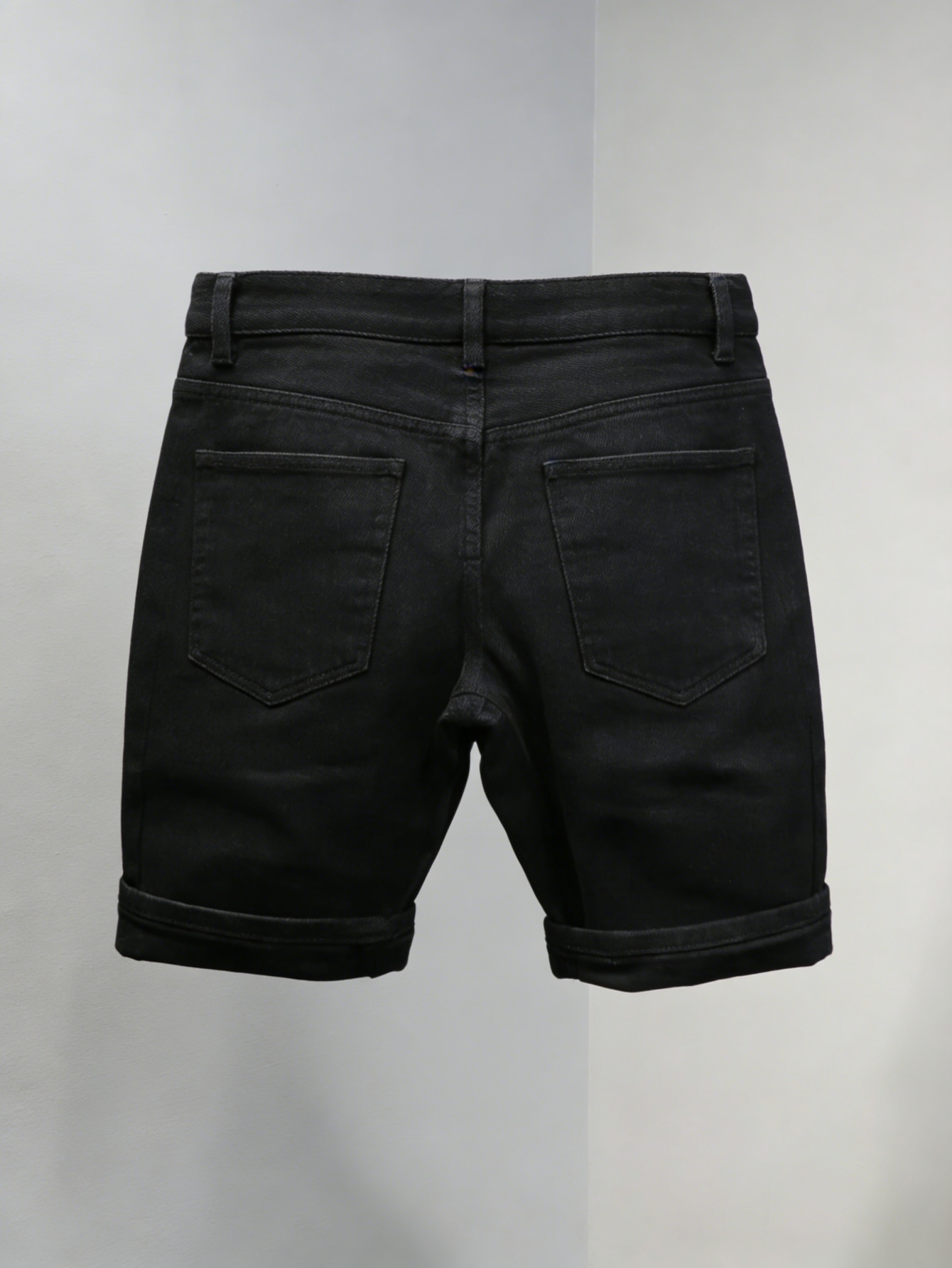 Düz Siyah Kot Şort Erkekler İç - Men'S Accessories For Jeans incelemesi ve fiyatı