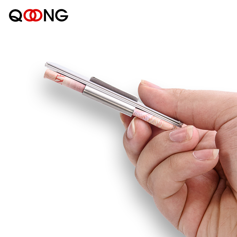 QOONG paslanmaz çelik ince çif - Money Clip Slim incelemesi ve fiyatı