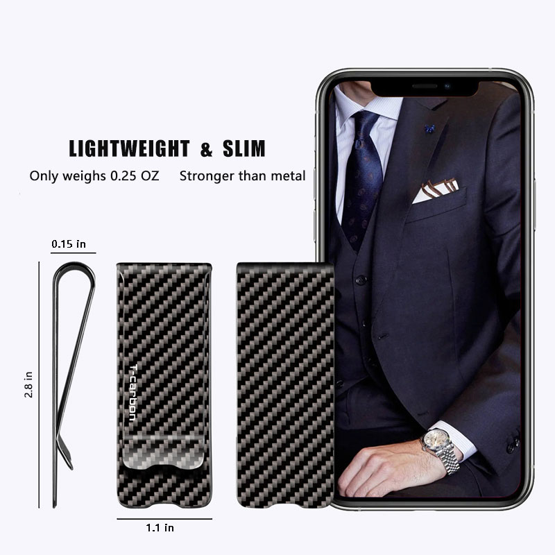 Karbon Fiber Para Klipsi Nakit - Money Clip Slim incelemesi ve fiyatı