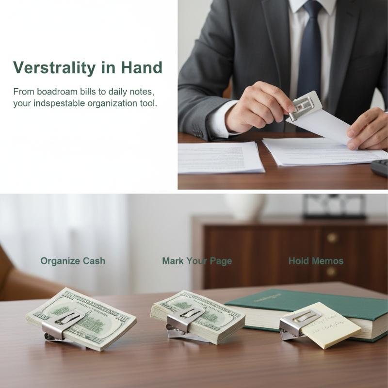 İnce Paslanmaz Çelik Erkek Par - Money Clip Slim incelemesi ve fiyatı