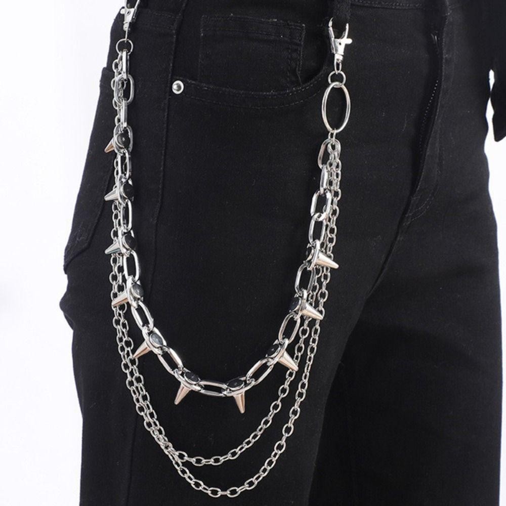 Unisex Hip Hop Punk Rock Metal - Men'S Accessories For Jeans incelemesi ve fiyatı