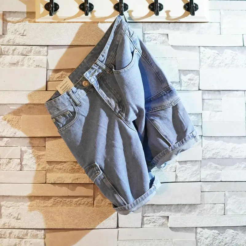 Gevşek Düz kısa kot pantolon E - Men'S Accessories For Jeans incelemesi ve fiyatı