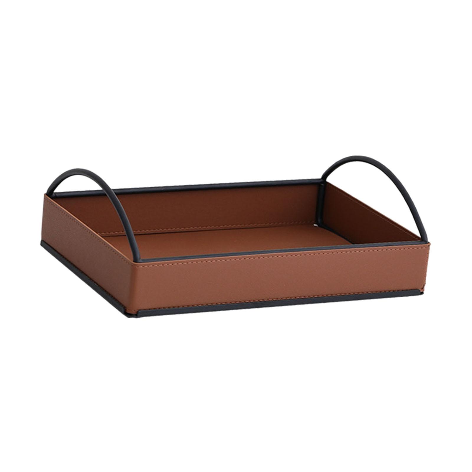 Modern PU Deri Valet Tepsisi M - Men'S Accessories Tray incelemesi ve fiyatı