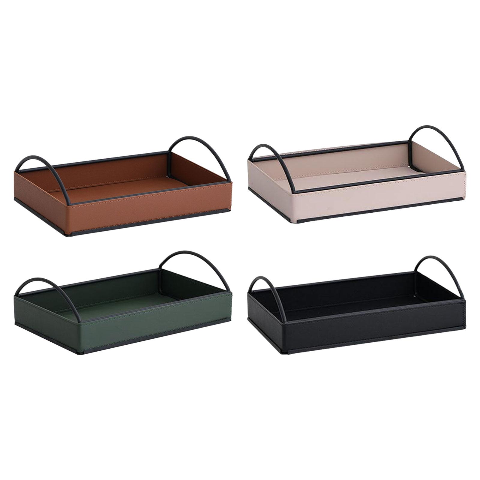 Modern PU Deri Valet Tepsisi M - Men'S Accessories Tray incelemesi ve fiyatı