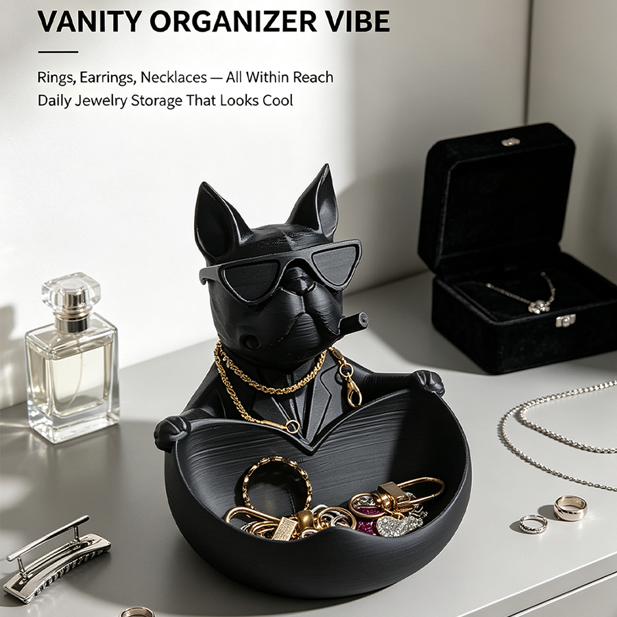 Trendy Fransız Bulldog Anahtar - Men'S Accessories Tray incelemesi ve fiyatı