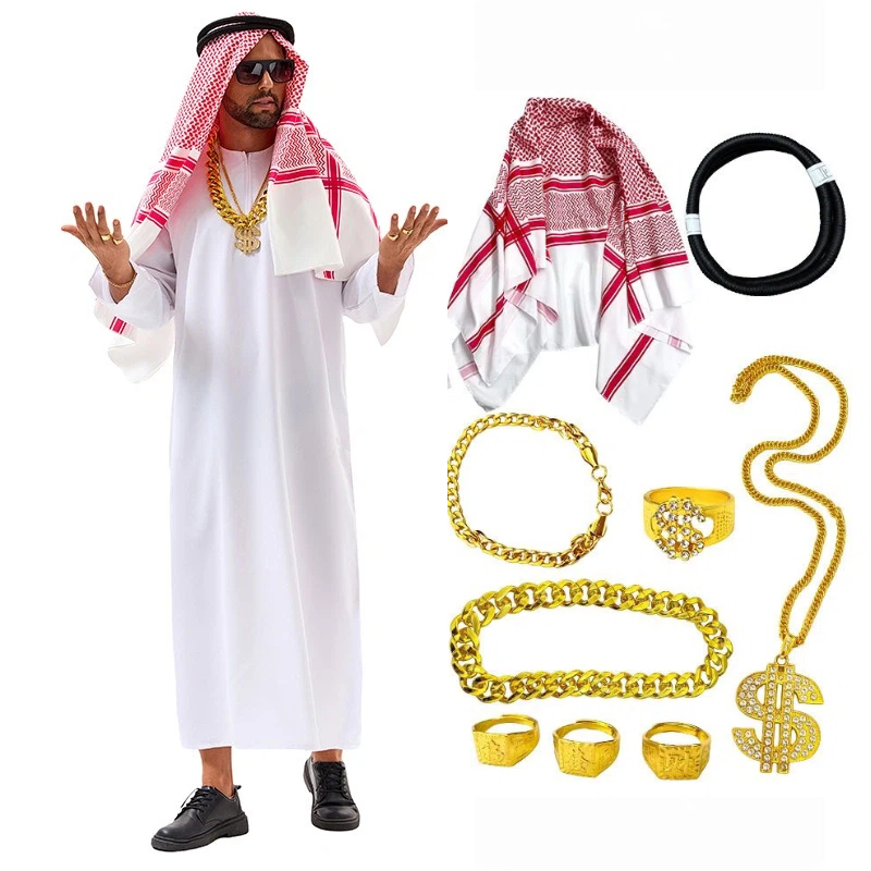 Arap Kostümü Orta Doğu Giysisi - Men'S Accessories Dubai incelemesi ve fiyatı