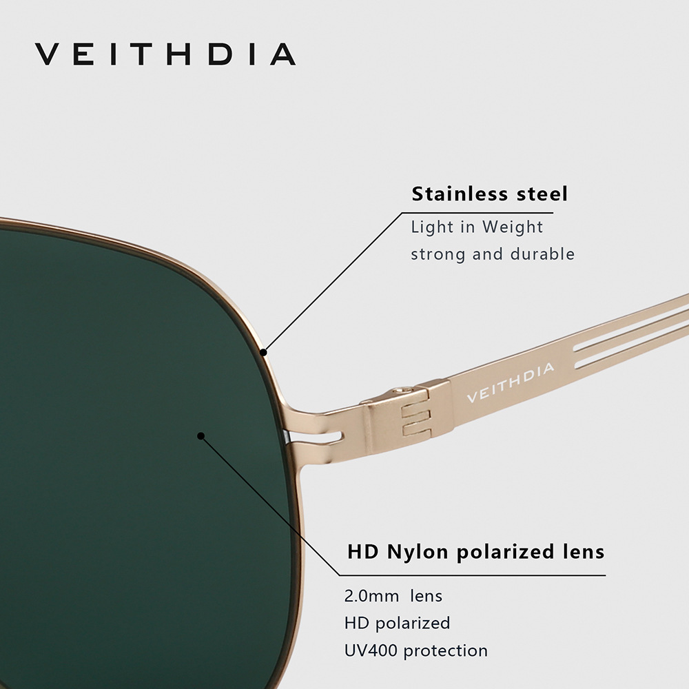 VEITHDIA Moda Naylon Pilot Gün - Sunglasses Polarized Men incelemesi ve fiyatı