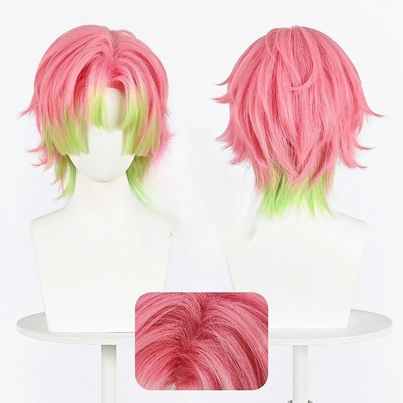 Kanroji Mitsuri Cosplay Peruk  - Men'S Accessories With Suits incelemesi ve fiyatı