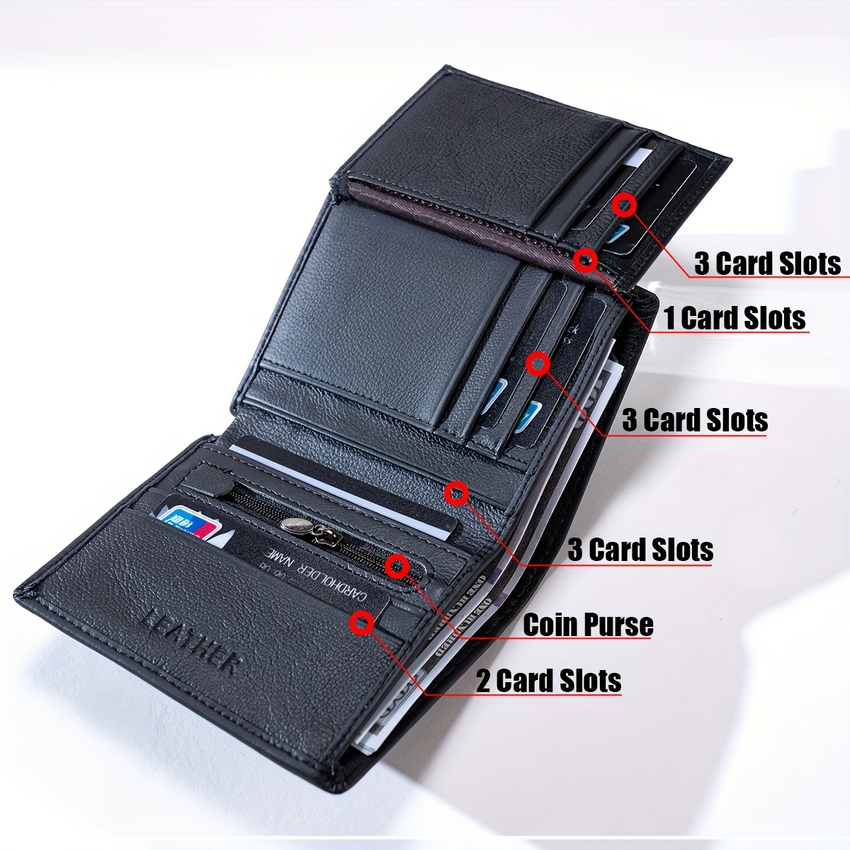 1 adet erkek seçkin deri cüzda - Money Clip Slim incelemesi ve fiyatı