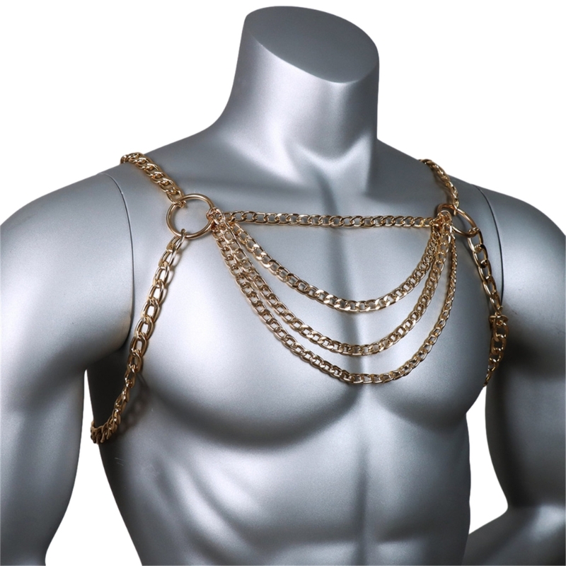 Erkek Seksi Metal Gövde Göğüs  - Mens Accessories Style incelemesi ve fiyatı