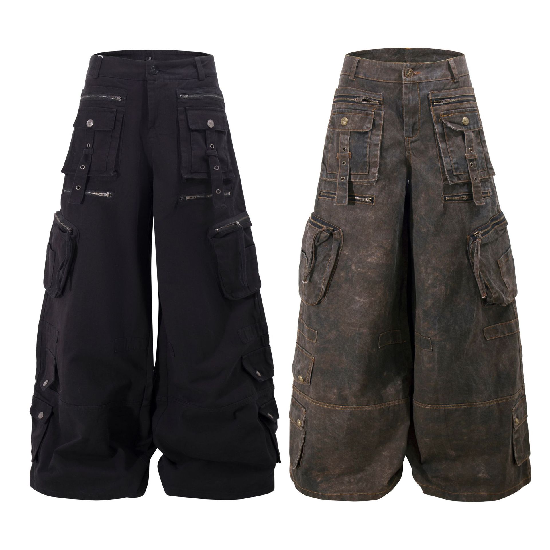 Grunge Techwear Geniş Paça Kar - Men'S Accessories For Jeans incelemesi ve fiyatı
