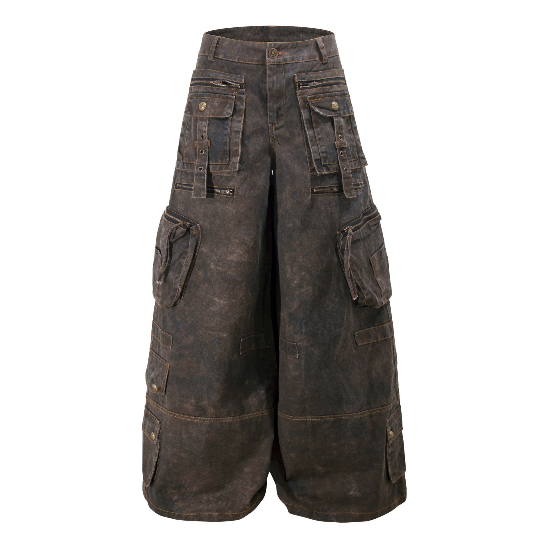 Grunge Techwear Geniş Paça Kar - Men'S Accessories For Jeans incelemesi ve fiyatı