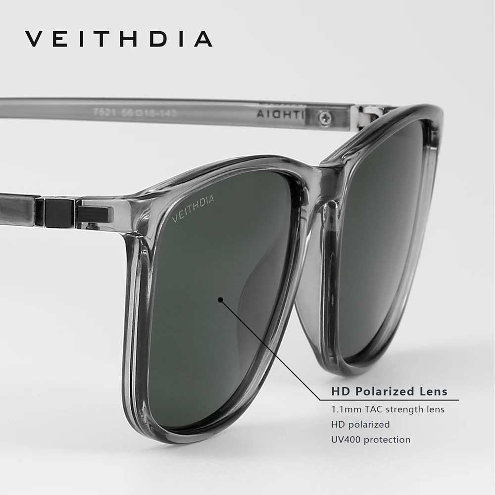 VEITHDIA Marka Kare Moda Güneş - Sunglasses Polarized Men incelemesi ve fiyatı