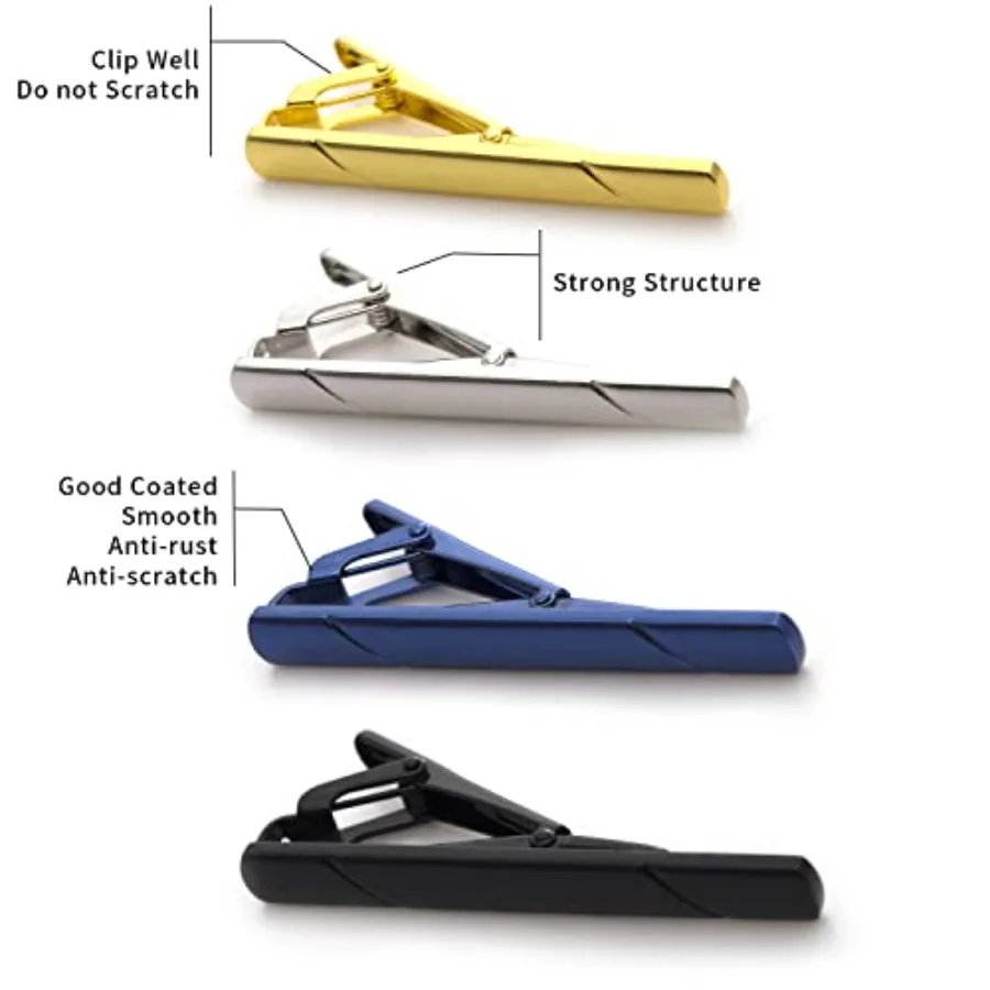Erkekler için 4 adet kravat iğ - Men'S Accessories With Suits incelemesi ve fiyatı