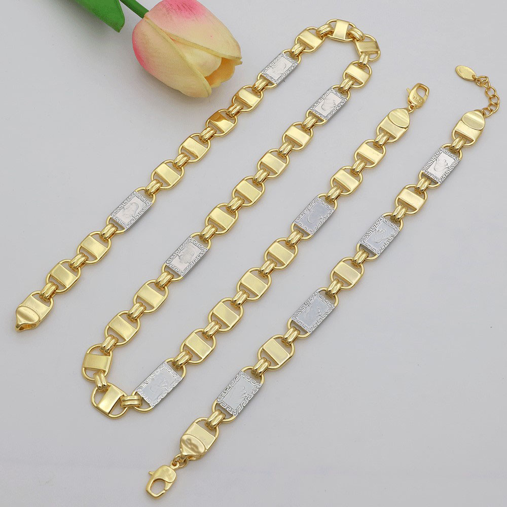 24 k Altın Kaplama Punk İki To - Men'S Accessories Dubai incelemesi ve fiyatı