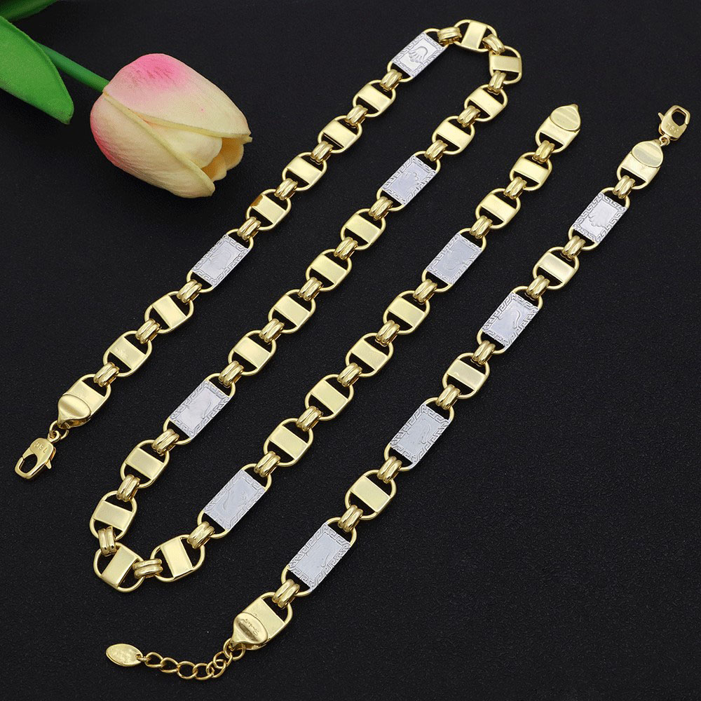 24 k Altın Kaplama Punk İki To - Men'S Accessories Dubai incelemesi ve fiyatı