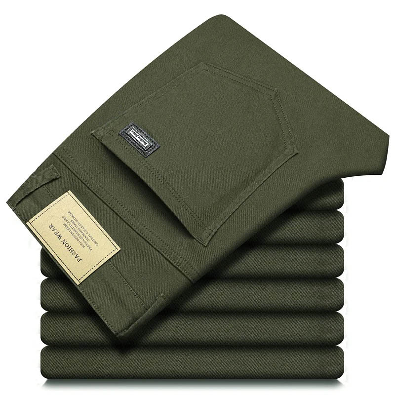 Moda Gevşek Düz Iş Rahat Streç - Men'S Accessories For Jeans incelemesi ve fiyatı