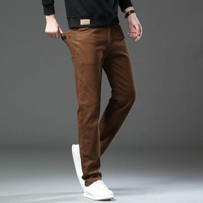 Moda Gevşek Düz Iş Rahat Streç - Men'S Accessories For Jeans incelemesi ve fiyatı