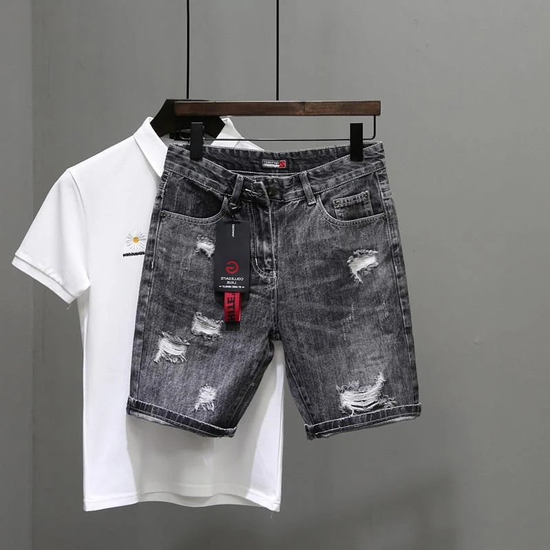 Erkek kısa kot pantolon pantol - Men'S Accessories For Jeans incelemesi ve fiyatı